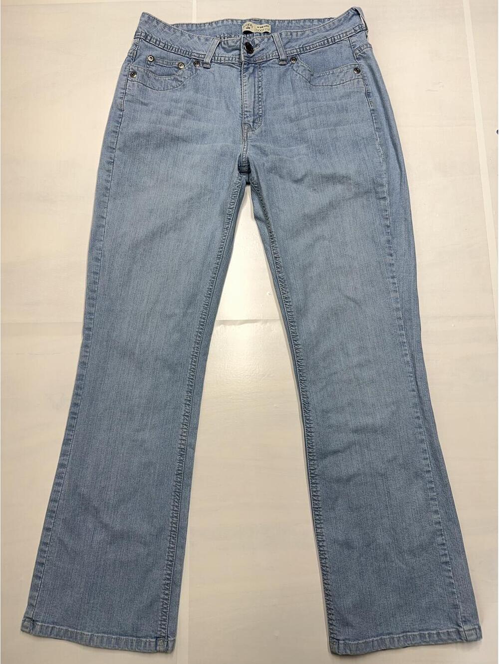 Riders by Lee No Gap Waist Bootcut Jeans Women's Size 14M Stretch Medium Wash